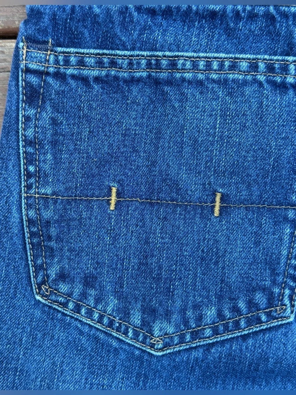 Polo Ralph Lauren Jeans Men’s 34x32 Blue Straight Leg Denim Dungarees Classic